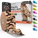 Kinesiology Tape - Waterproof Athletic Tape, Uncut Roll 2"x50ft