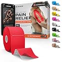Precut Kinesiology Tape - Waterproof Athletic Tape Roll, 2"x32ft