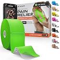 Precut Kinesiology Tape - Waterproof Athletic Tape Roll, 2"x50ft
