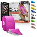 Precut Kinesiology Tape - Waterproof Athletic Tape Roll, 2"x32ft