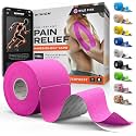 Precut Kinesiology Tape - Waterproof Athletic Tape Roll, 2"x16.4ft