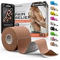 Precut Kinesiology Tape - Waterproof Athletic Tape Roll, 2"x16.4ft