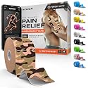Precut Kinesiology Tape - Waterproof Athletic Tape Roll, 2"x32ft