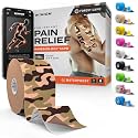 Kinesiology Tape - Waterproof Athletic Tape, Uncut Roll 2"x32ft