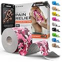 Precut Kinesiology Tape - Waterproof Athletic Tape Roll, 2"x16.4ft
