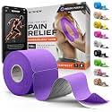 Precut Kinesiology Tape - Waterproof Athletic Tape Roll, 2"x16.4ft