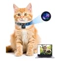 KinetCam Cat Camera Collar for Video Recording - No APP & No WiFi, 1080P Cordless Pet Collar Cameras Outdoor, XS-Size for Cats/Small Dogs -(No SD Card Included)