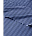 Striped King Size Sheets Set, 4 Pieces, 16" Deep Pocket - Blue Stripes