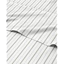 Striped King Size Sheets Set, 4 Pieces, 16" Deep Pocket - Double Gray