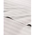 Striped King Size Sheets Set, 4 Pieces, 16" Deep Pocket - Greyscale