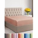 King Fitted Sheet - Single Fitted Sheet Only - 8-16" Deep Pockets - Mauve
