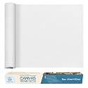 KING MOUNTAIN Canvas Repair Patch 16×60 Inch Self-Adhesive Waterproof Fabric Patch for Sofas, Tents, Furniture,Tote Bags, Car Seats (White)