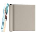 KING MOUNTAIN Canvas Repair Patch 16×30 Inch Self-Adhesive Waterproof Fabric Patch for Sofas, Tents, Furniture,Tote Bags, Car Seats (Grey2.0)