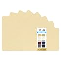 KING MOUNTAIN Canvas Repair Patch 5×8 Inch Self-Adhesive Waterproof Fabric Patch for Sofas, Tents, Furniture,Tote Bags, Car Seats (Beige)