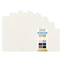 KING MOUNTAIN Canvas Repair Patch 5×8 Inch 8 Pcs Self-Adhesive Waterproof Fabric Patch for Sofas, Tents, Furniture,Tote Bags, Car Seats (Off White)