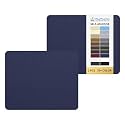 KING MOUNTAIN Canvas Repair Patch 9 x11 Inch 2 Pcs Self-Adhesive Waterproof Fabric Patch for Sofas, Tents, Furniture,Tote Bags, Car Seats (Dark Blue)