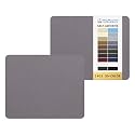 KING MOUNTAIN Canvas Repair Patch 9 x11 Inch 2 Pcs Self-Adhesive Waterproof Fabric Patch for Sofas, Tents, Furniture,Tote Bags, Car Seats (Grey)