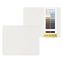 KING MOUNTAIN Canvas Repair Patch 9 x11 Inch 2 Pcs Self-Adhesive Waterproof Fabric Patch for Sofas, Tents, Furniture,Tote Bags, Car Seats (White1.0)