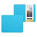 KING MOUNTAIN Canvas Repair Patch 9 x11 Inch 2 Pcs Self-Adhesive Waterproof Fabric Patch for Sofas, Tents, Furniture,Tote Bags, Car Seats (Blue)