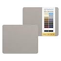 KING MOUNTAIN Canvas Repair Patch 9 x11 Inch 2 Pcs Self-Adhesive Waterproof Fabric Patch for Sofas, Tents, Furniture,Tote Bags, Car Seats (Light Grey)