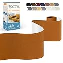 KING MOUNTAIN Canvas Repair Tape,Outdoor Gear Patch, 4×63 Inches,Waterproof,Self-Adhesive for Repairing Boat Covers,Sun Shades,Sofas,Tents,Lounge Chairs,Awnings (Yellow Brown)