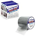 KING MOUNTAIN Grey Window Screen Repair Tape,3inX40FT Heavy Duty Screen Repair Kit for Window Screen and Screen Door Tears Holes,Strong Adhesive & Waterproof Window Screen Patch