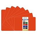 KING MOUNTAIN Self Adhesive Nylon Fabric Repair Patch, 5×8 Inches 8 Pcs, Quick Down Jacket Repair Patch, Waterproof Outdoor Gear Patch Kit for Tent,Backpacks,Umbrella, Gloves, Sleeping Bag (Orange