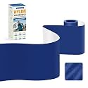 KING MOUNTAIN Self Adhesive Nylon Fabric Repair Tape, 4×63 Inches, Quick Down Jacket Repair Patch, Waterproof Outdoor Gear Patch Kit for Tent,Backpacks,Umbrella, Gloves, Sleeping Bag (Dark Blue)