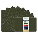 KING MOUNTAIN Self Adhesive Nylon Fabric Repair Patch, 5×8 Inches 8 Pcs, Quick Down Jacket Repair Patch, Waterproof Outdoor Gear Patch Kit for Tent,Backpacks,Umbrella, Gloves(Army Green)
