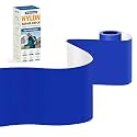 KING MOUNTAIN Self Adhesive Nylon Fabric Repair Tape, 4×63 Inches, Quick Down Jacket Repair Patch, Waterproof Outdoor Gear Patch Kit for Tent,Backpacks,Umbrella, Gloves, Sleeping Bag (Blue)