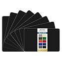KING MOUNTAIN Self Adhesive Nylon Fabric Repair Patch, 5×8 Inches 8 Pcs, Quick Down Jacket Repair Patch, Waterproof Outdoor Gear Patch Kit for Tent,Backpacks,Umbrella, Gloves, Sleeping Bag (Black)