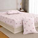 King Size Elastic Fitted Bedsheet 100 Pure