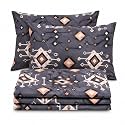 King Size Fitted Bedsheet 7534x8034 2 Covers-Darkgrey