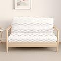 King Size Futon Covers - 100% Egyptian Cotton Futon Slipcovers Polka Dot