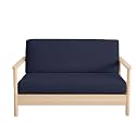 King Size Futon Covers - 100% Egyptian Cotton Futon Slipcovers Navy Blue