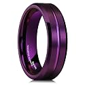 King Will Tungsten Carbide Wedding Band for Men Size 4-16