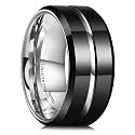 King Will Tungsten Carbide Wedding Band for Men Size 4-16