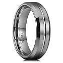 King Will Tungsten Carbide Wedding Band for Men Size 4-16