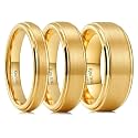 King Will Tungsten Carbide Wedding Band for Men Women
