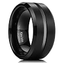 King Will Tungsten Carbide Wedding Band for Men Size 4-16