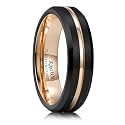 King Will Tungsten Carbide Wedding Band for Men Size 4-16