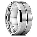 King Will Tungsten Carbide Wedding Band for Men Size 4-16