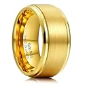 King Will Tungsten Carbide Wedding Band for Men Women