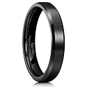 King Will Tungsten Men's Wedding Ring - Available in 6mm to 10mm