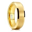 King Will Tungsten Men's Wedding Ring - Available in 6mm to 10mm