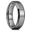 King Will Tungsten Men's Wedding Ring - Available in 6mm to 10mm