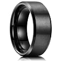King Will Tungsten Men's Wedding Ring - Available in 6mm to 10mm