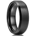 King Will Tungsten Men's Wedding Ring - Available in 6mm to 10mm