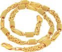 King of World Fashion Timeless Elegance: The Ultimate Men's Stainless Steel Chain Gold-plated Plated Alloy Chain