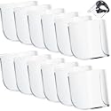 Kingdder 12 Pcs Face Shield Replacement Visors for Grinding, Aluminum Edge